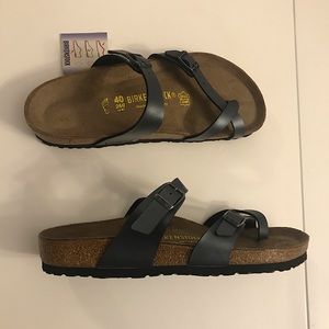 Birkenstock Mayari onyx birko-flor size 40